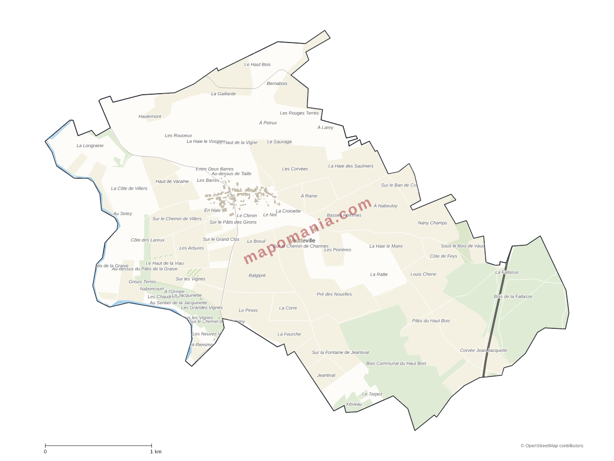 Carte de Vaudeville à personnaliser