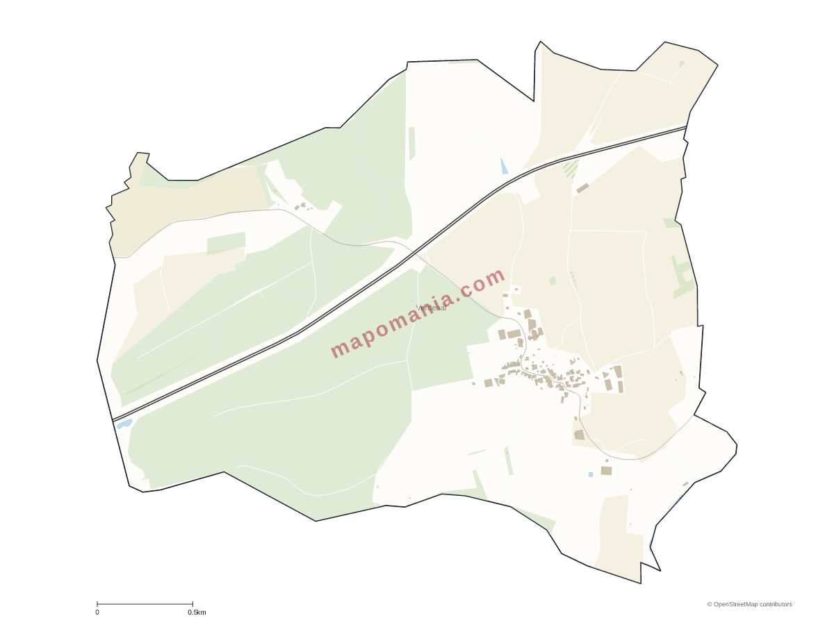 Carte de Verdenal à personnaliser