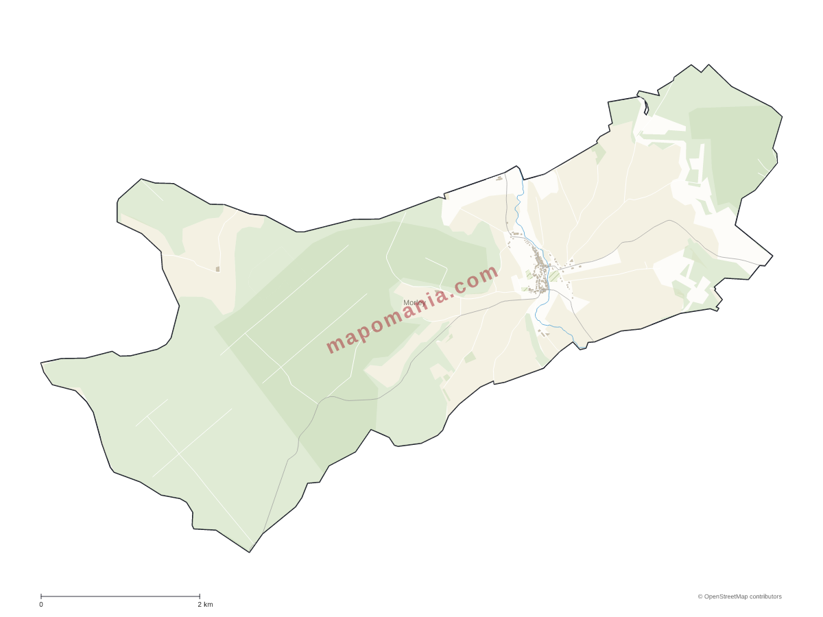 Carte de Morley à personnaliser