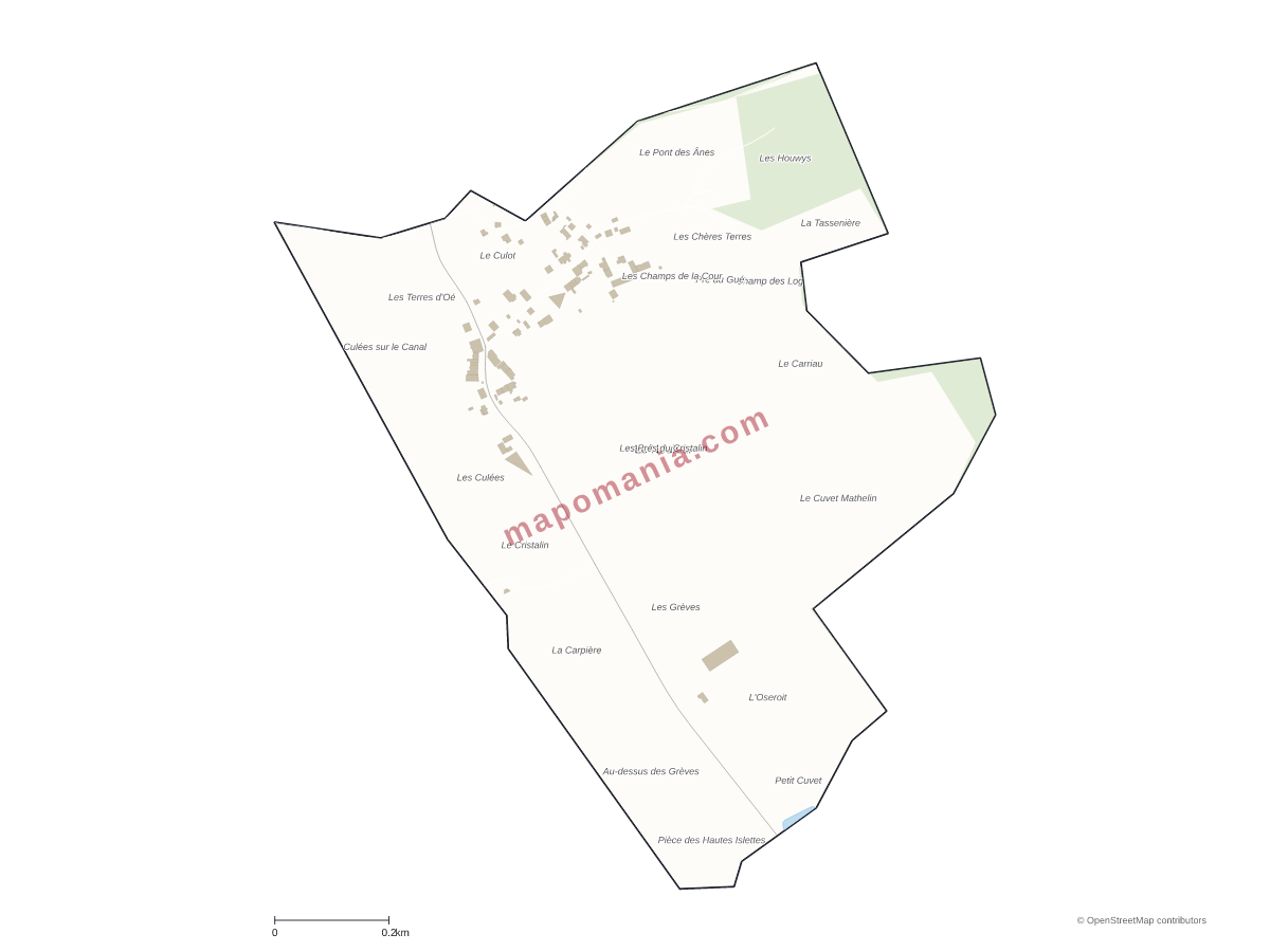 Carte de Le Neufour à personnaliser