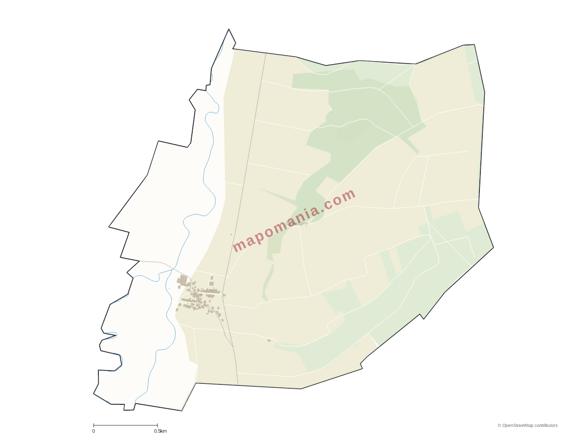 Carte de Sepvigny à personnaliser