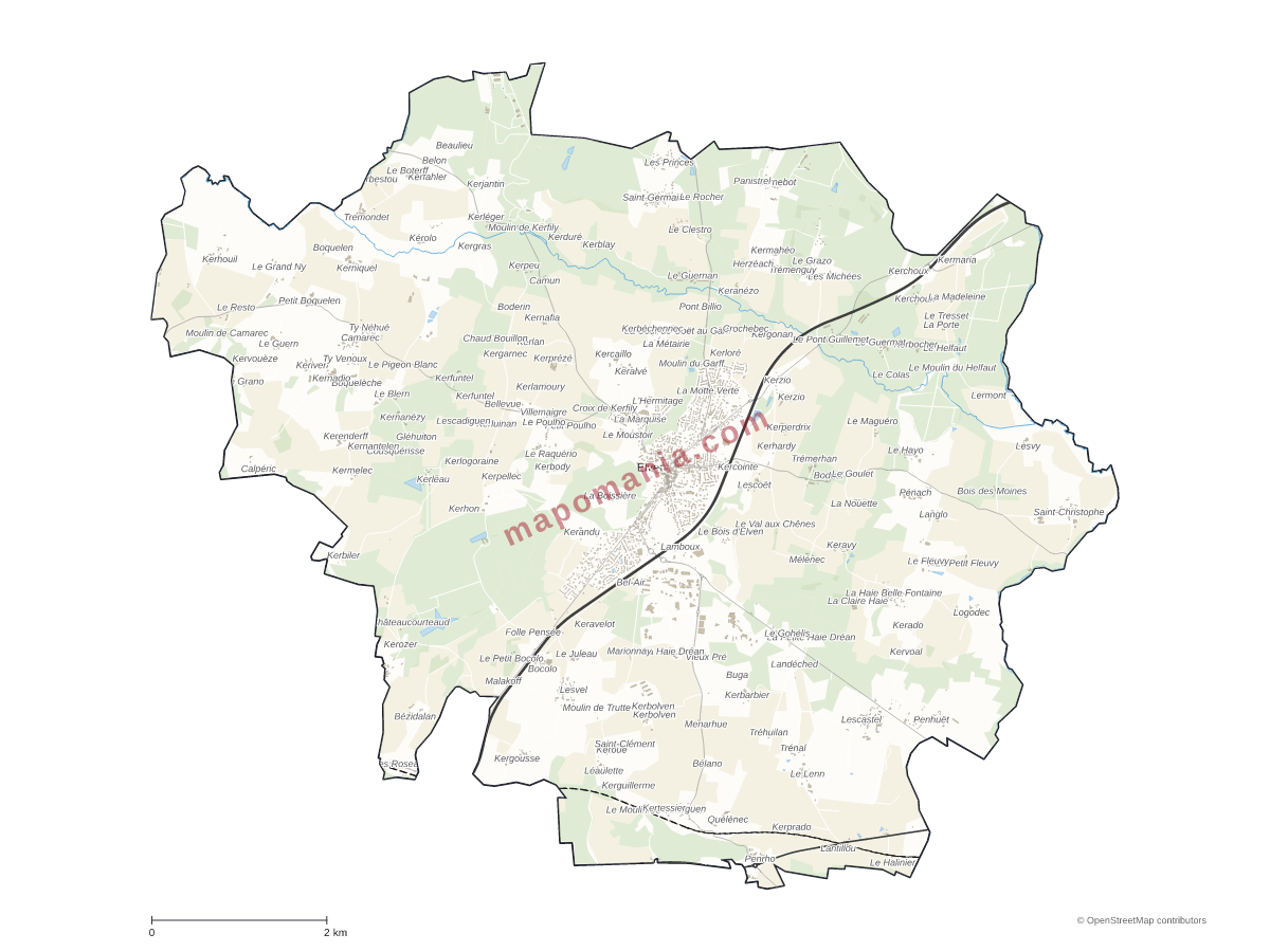 Carte de Elven à personnaliser