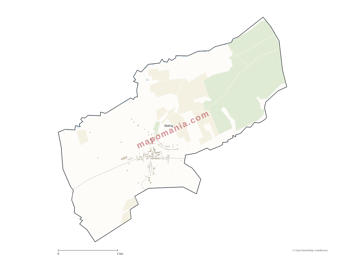 Carte de Biding à personnaliser