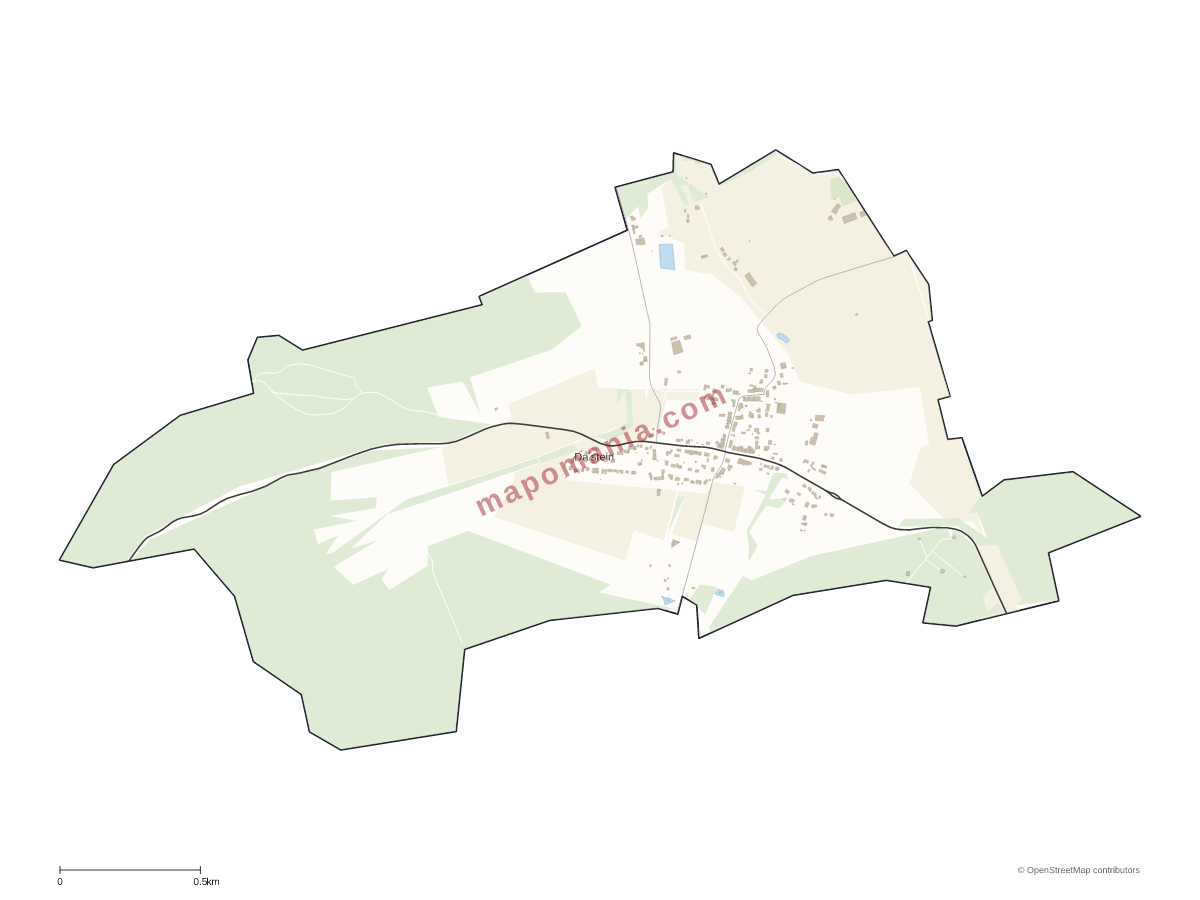 Carte de Dalstein à personnaliser
