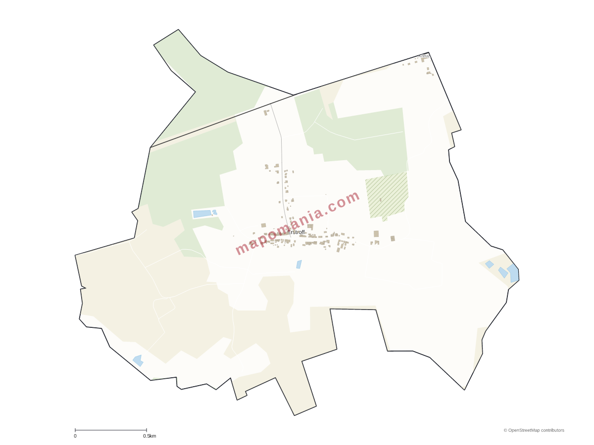Carte de Erstroff à personnaliser