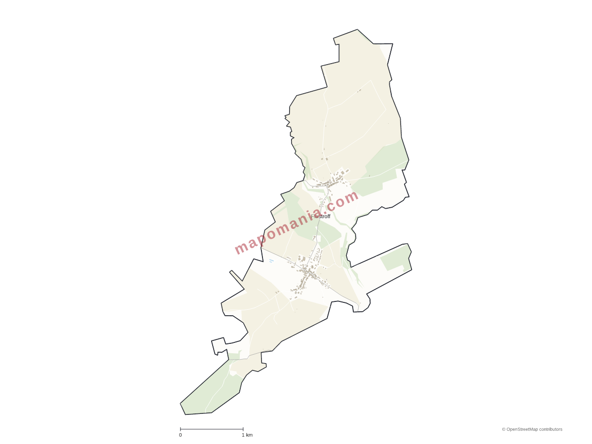 Carte de Flastroff à personnaliser