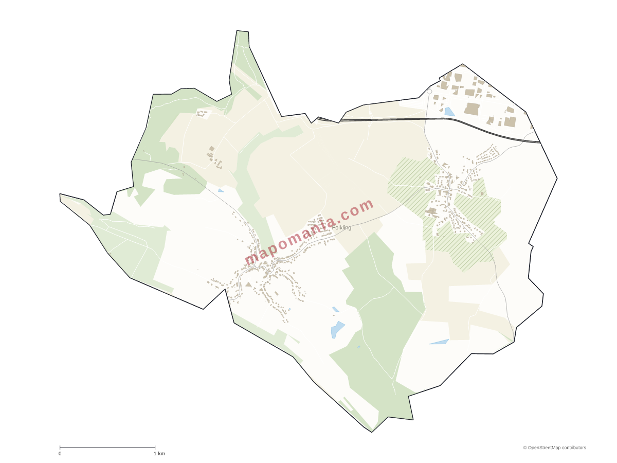 Carte de Folkling à personnaliser