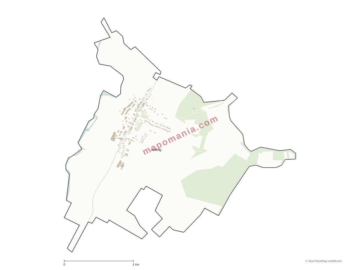 Carte de Holling à personnaliser