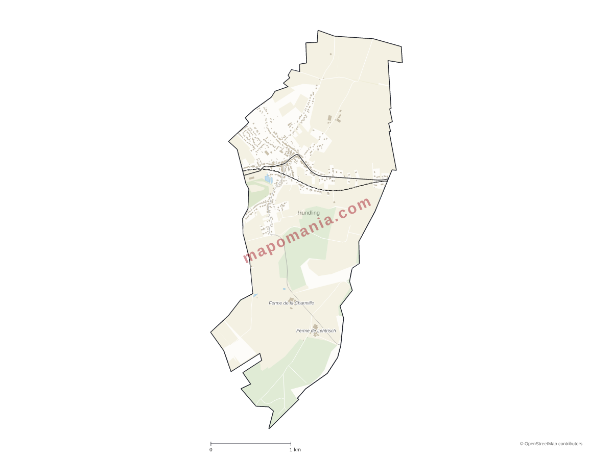 Carte de Hundling à personnaliser