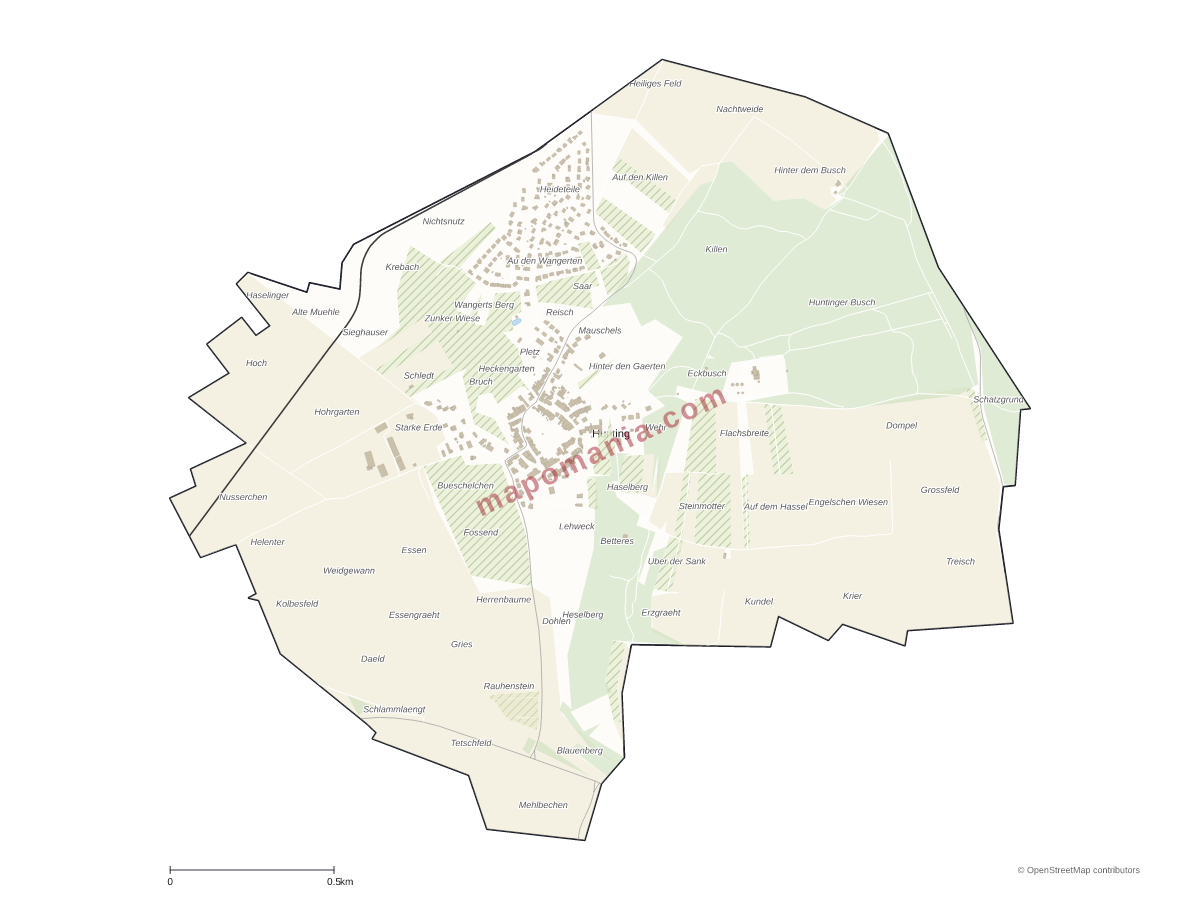 Carte de Hunting à personnaliser