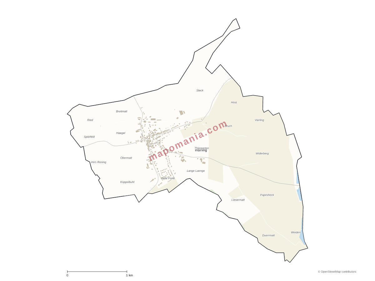 Carte de Insming à personnaliser