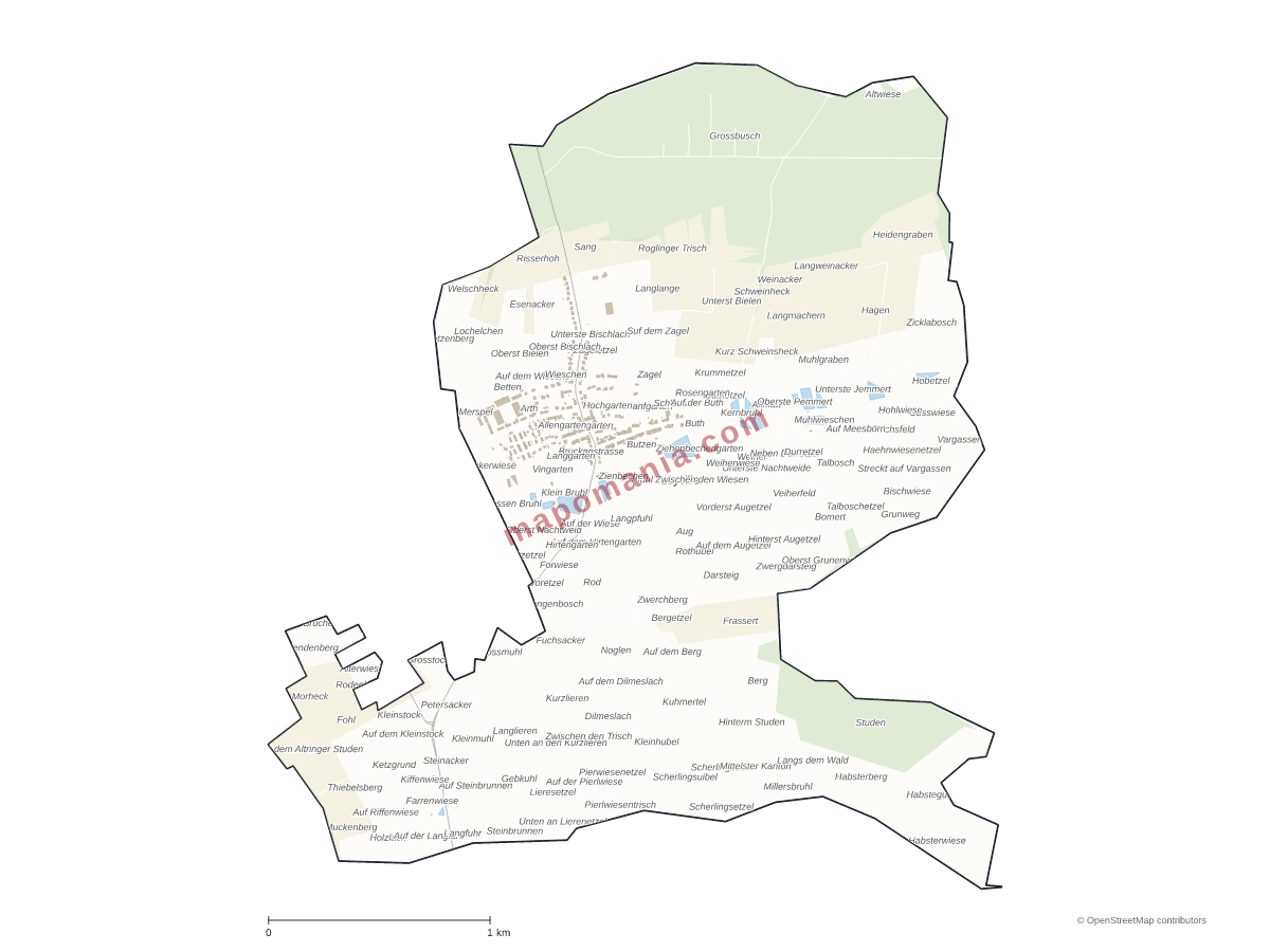 Carte de Leyviller à personnaliser
