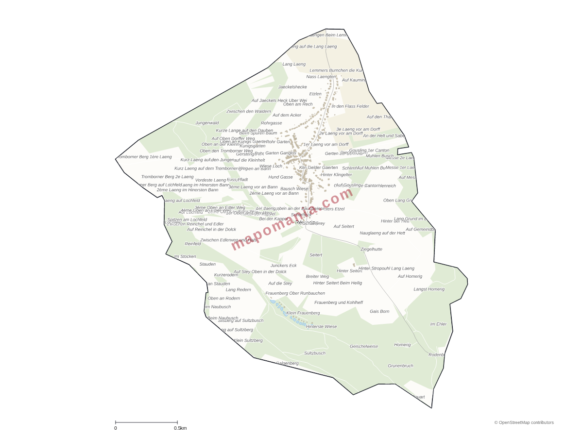 Carte de Rémering à personnaliser