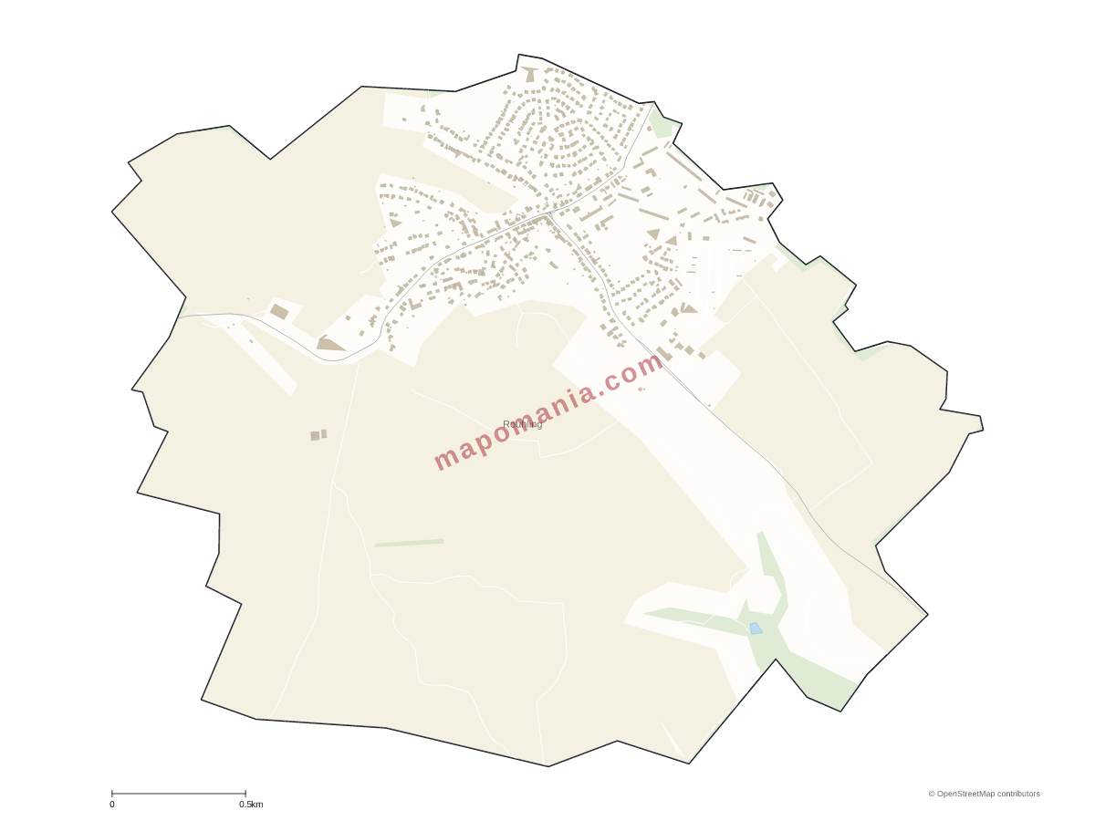 Carte de Rouhling à personnaliser