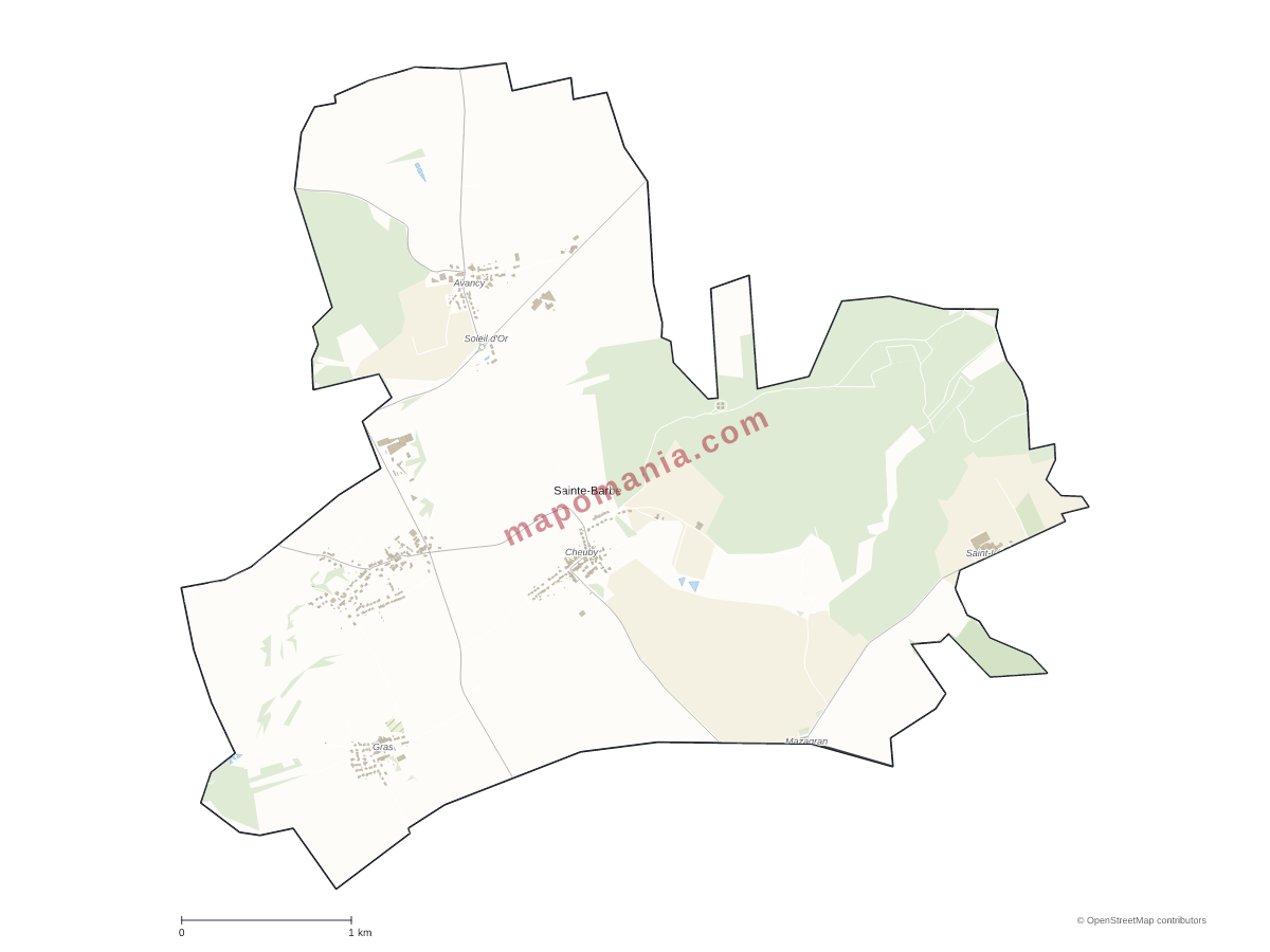 Carte de Sainte-Barbe à personnaliser