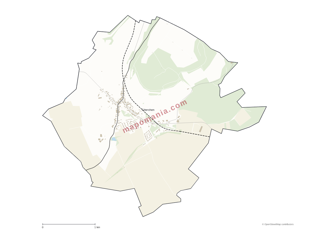 Carte de Téterchen à personnaliser