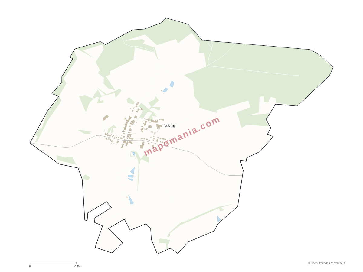 Carte de Velving à personnaliser