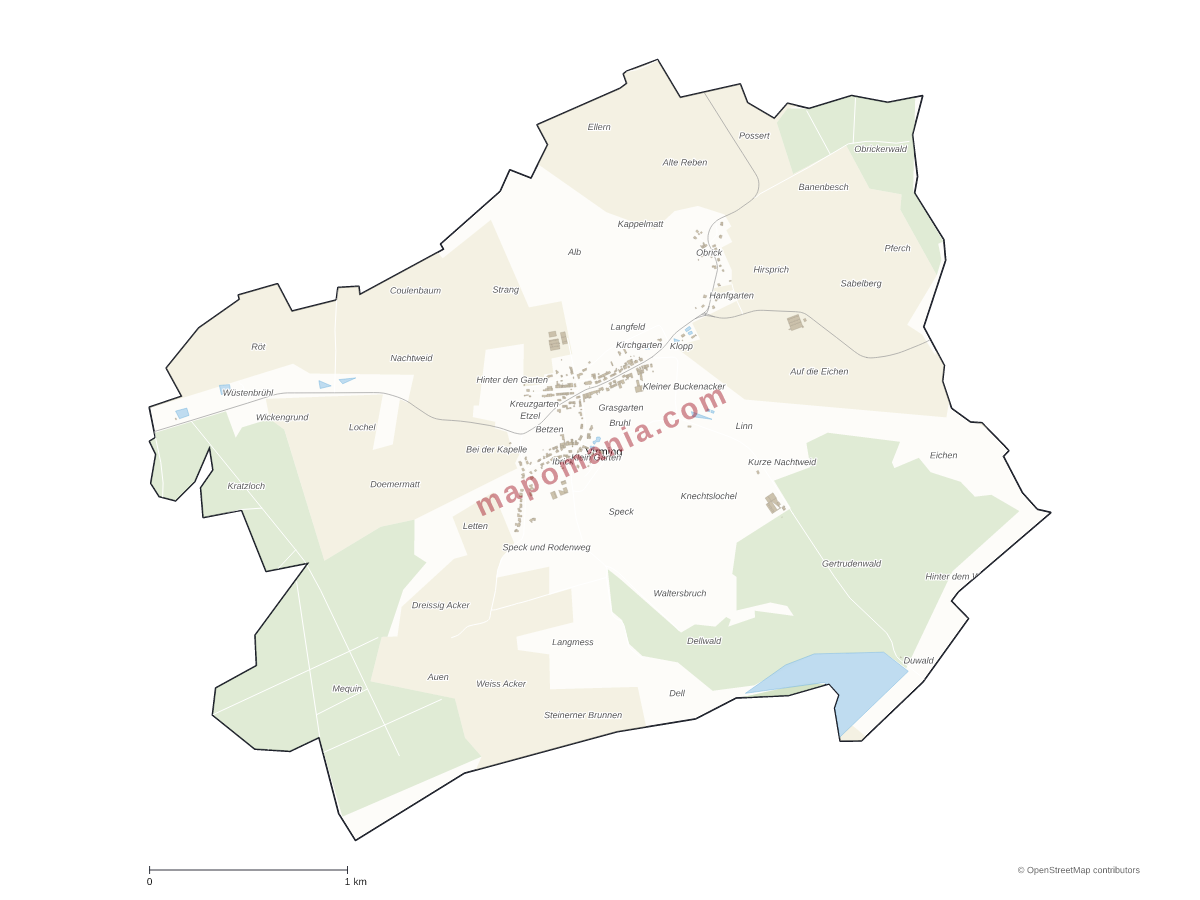 Carte de Virming à personnaliser