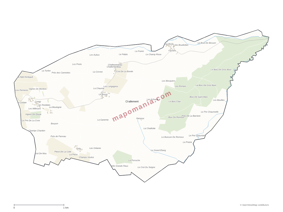 Carte de Challement à personnaliser