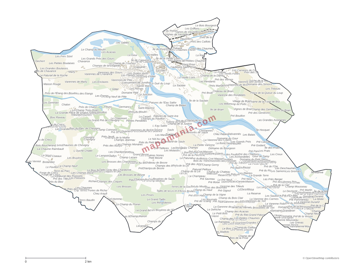 Carte de Decize à personnaliser