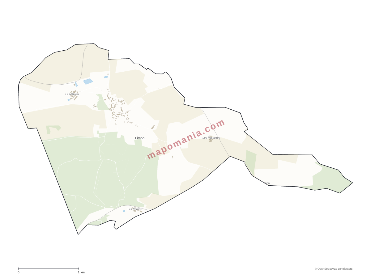 Carte de Limon à personnaliser
