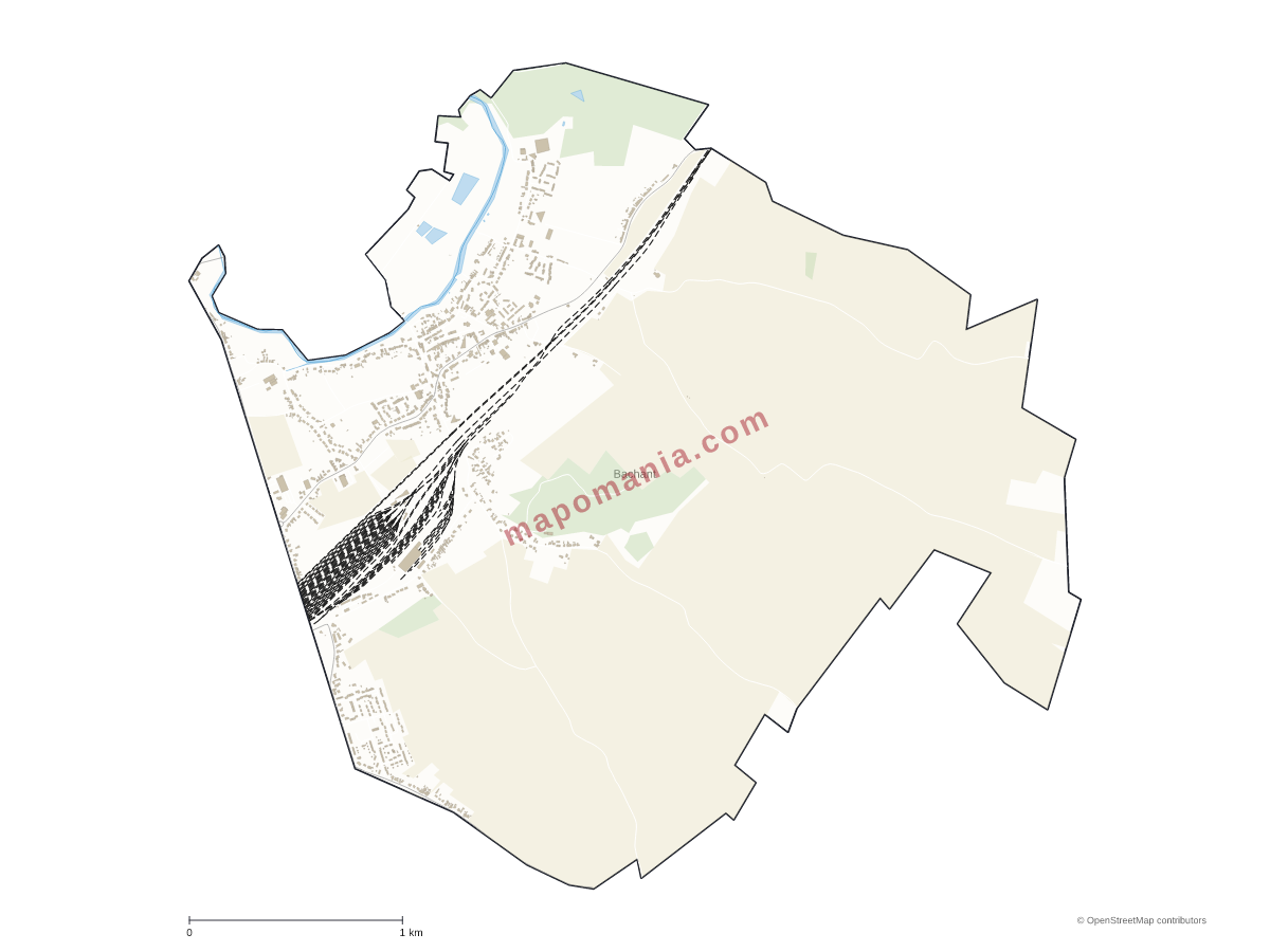 Carte de Bachant à personnaliser