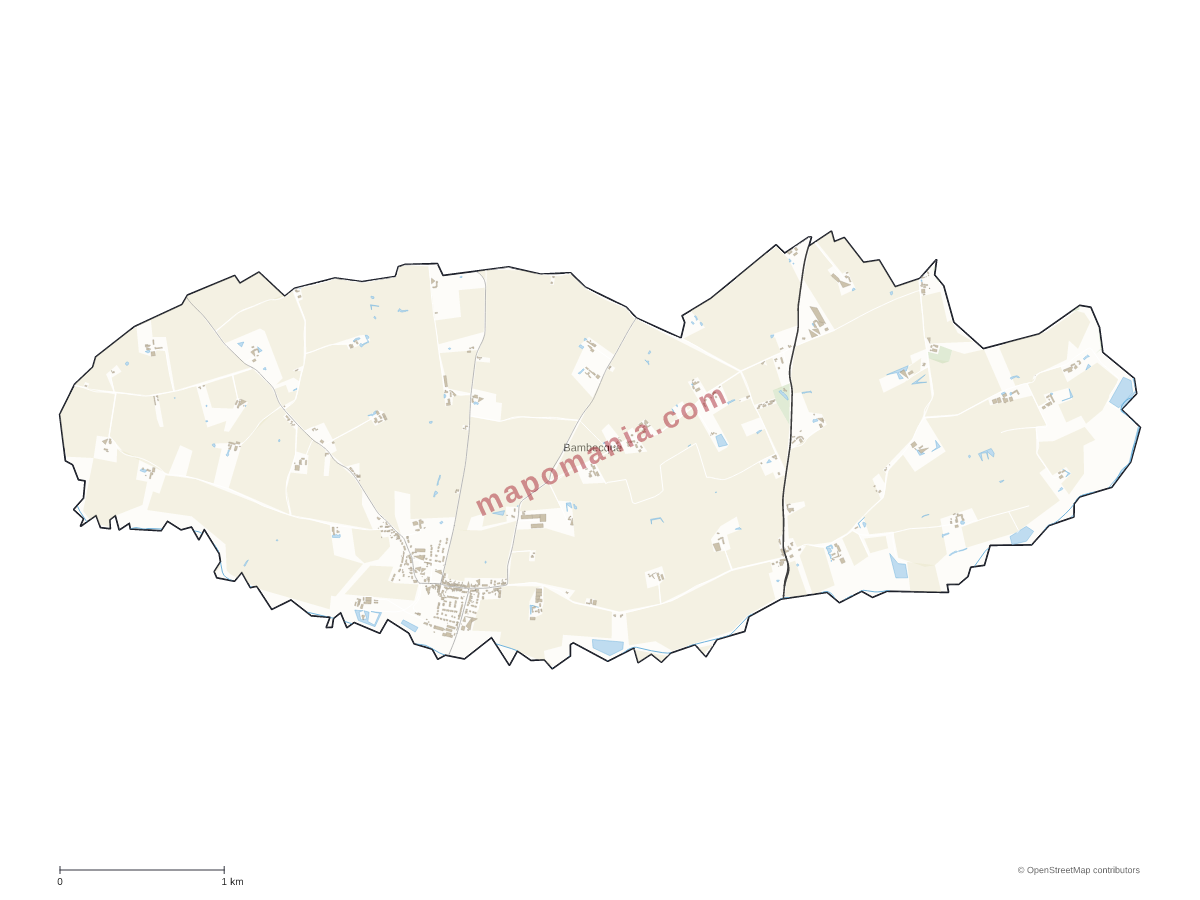 Carte de Bambecque à personnaliser