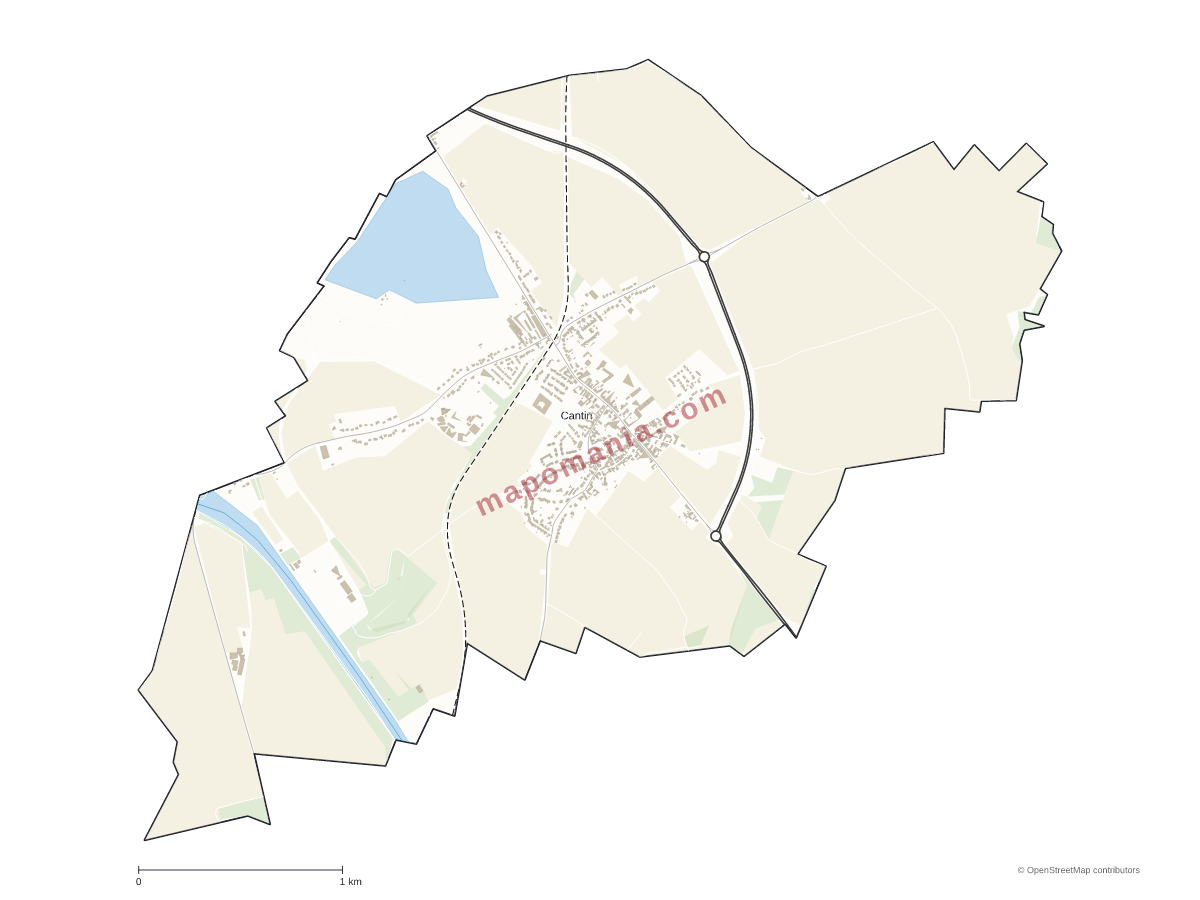 Carte de Cantin à personnaliser