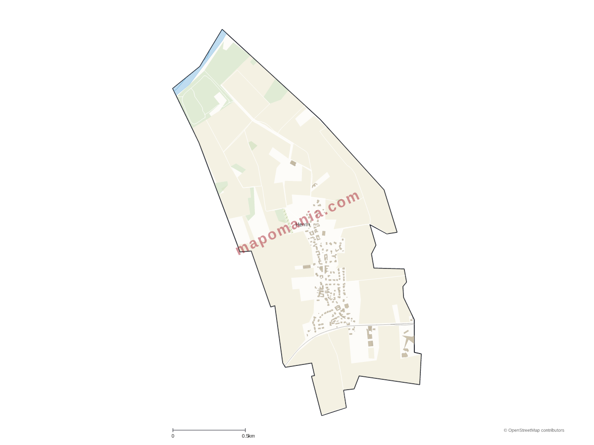 Carte de Herrin à personnaliser