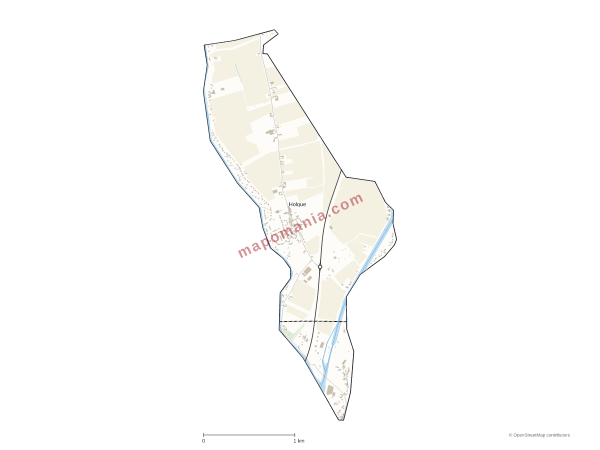 Carte de Holque à personnaliser