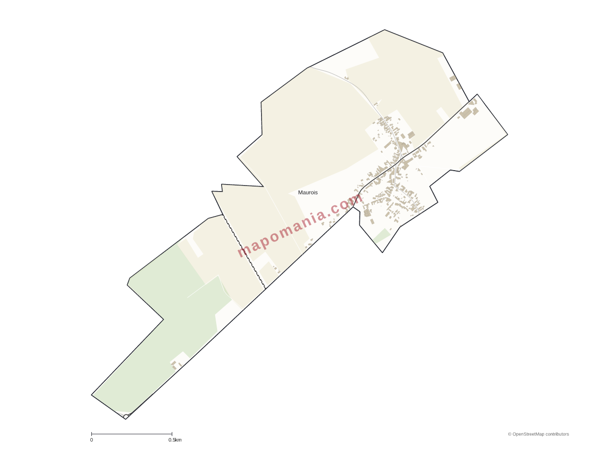 Carte de Maurois à personnaliser