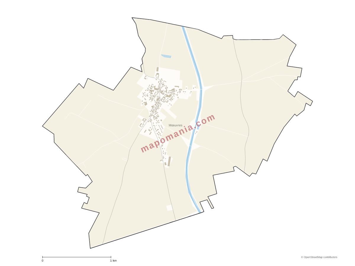 Carte de Mœuvres à personnaliser