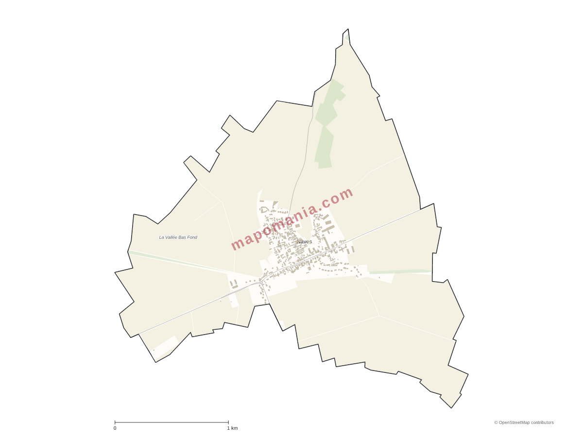Carte de Naves à personnaliser