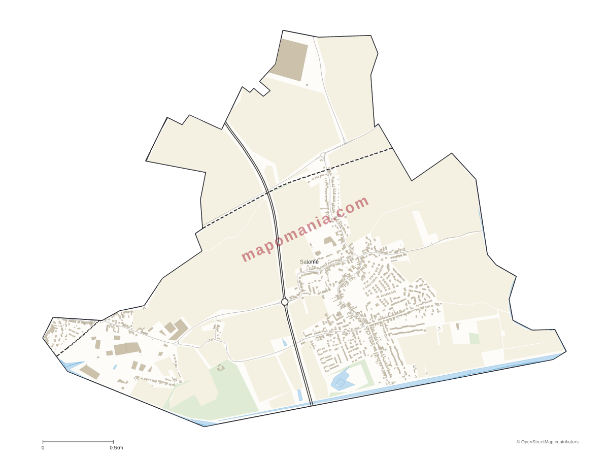 Carte de Salomé à personnaliser