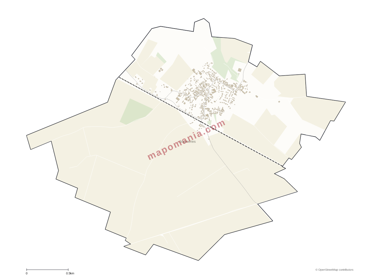 Carte de Sepmeries à personnaliser