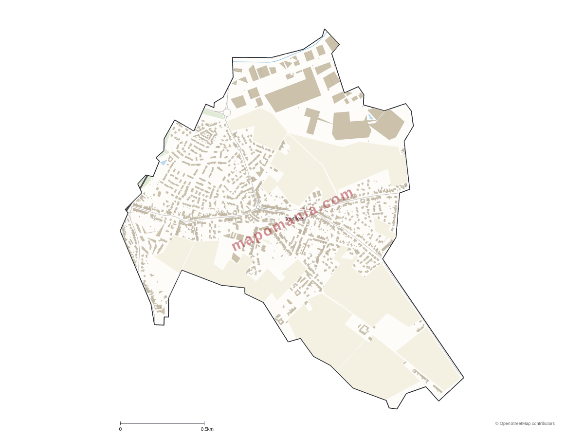 Carte de Toufflers à personnaliser