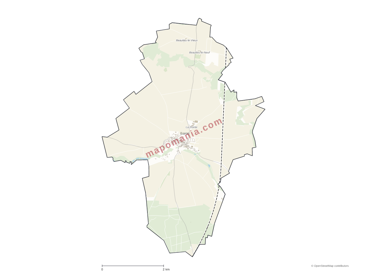 Carte de Baron à personnaliser