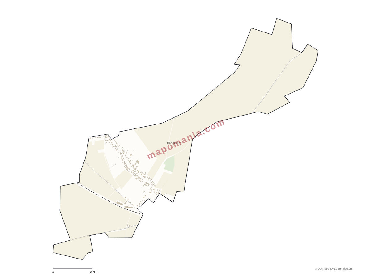 Carte de Broquiers à personnaliser