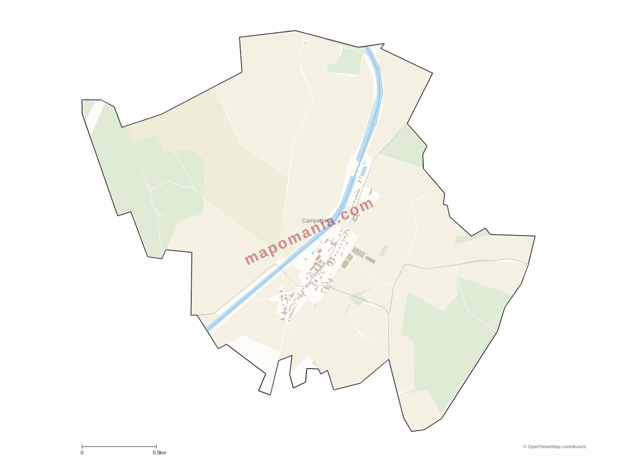 Carte de Campagne à personnaliser