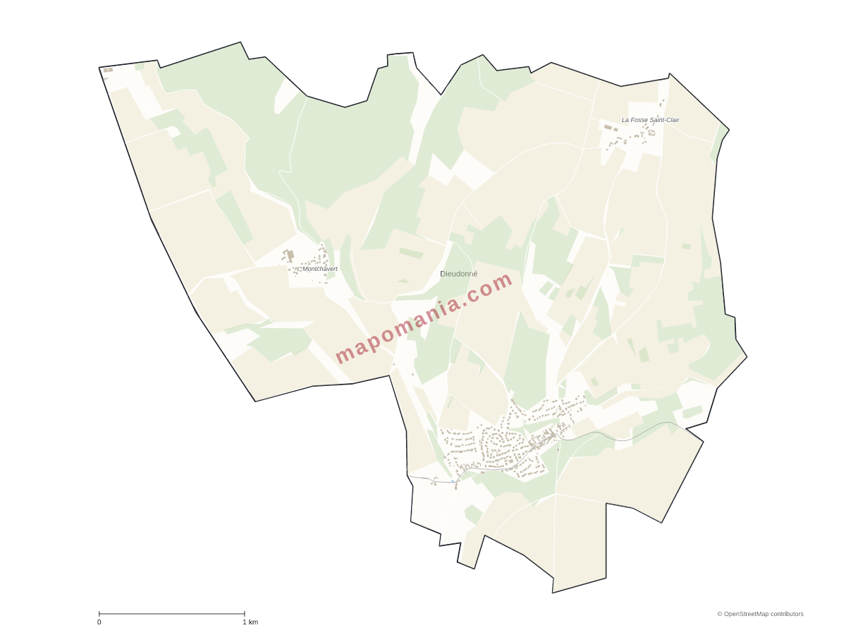 Carte de Dieudonné à personnaliser