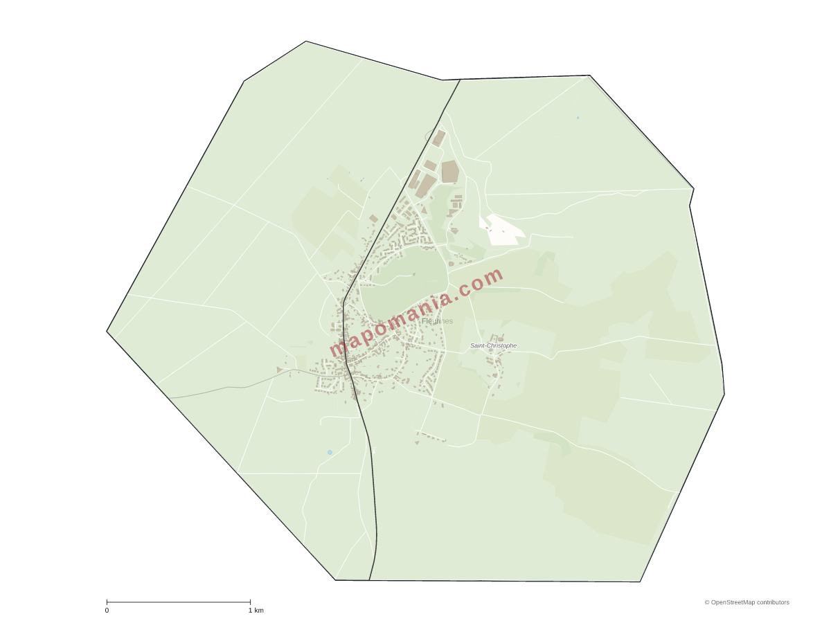 Carte de Fleurines à personnaliser