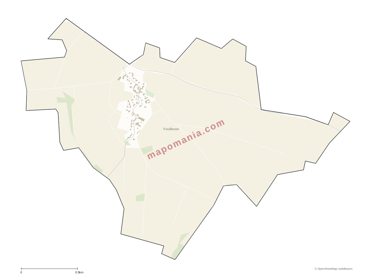 Carte de Fouilleuse à personnaliser