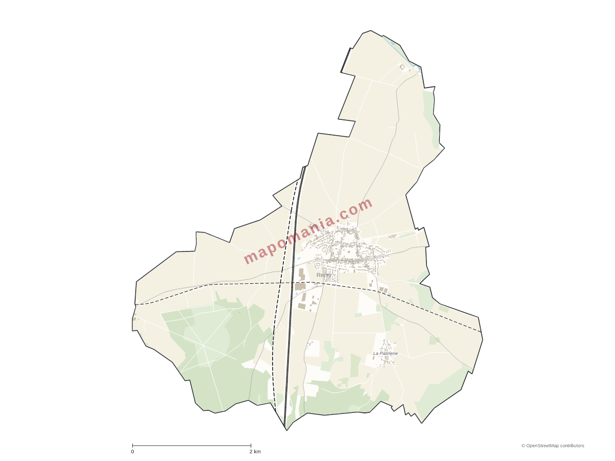Carte de Remy à personnaliser
