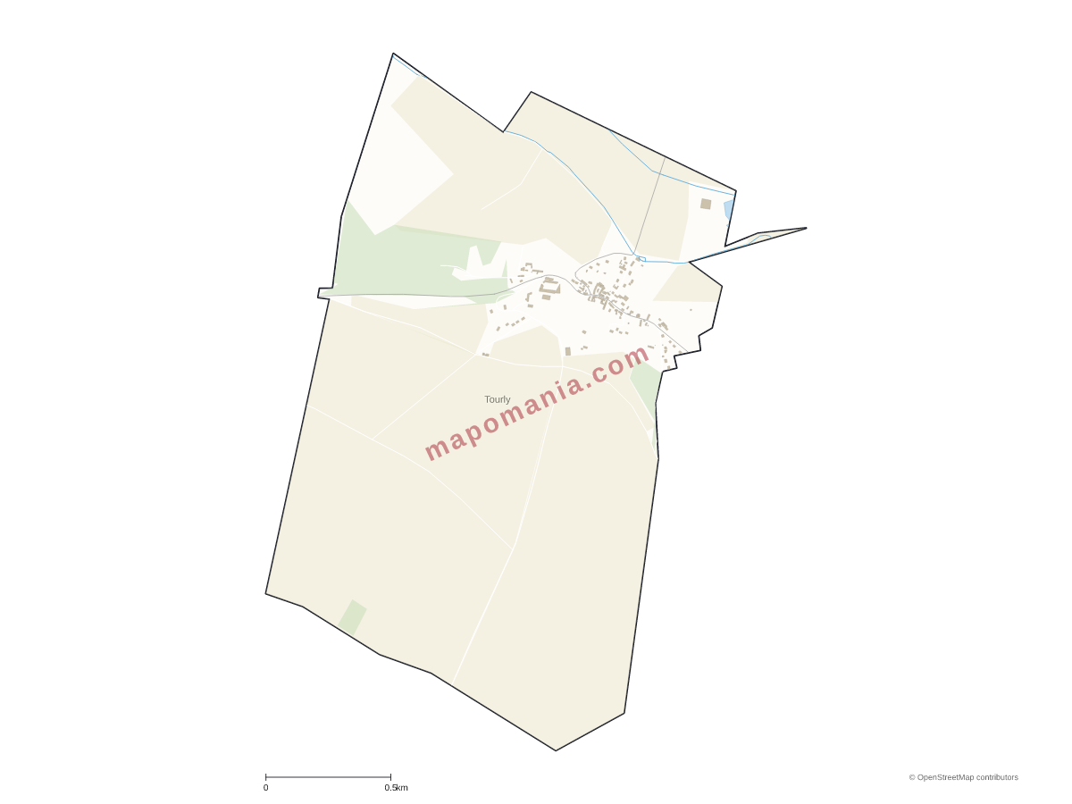 Carte de Tourly à personnaliser