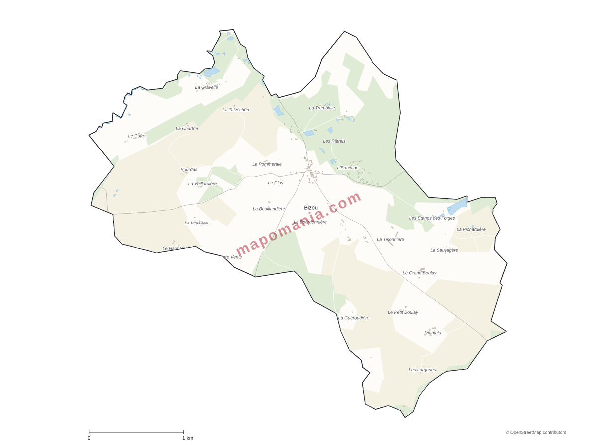 Carte de Bizou à personnaliser