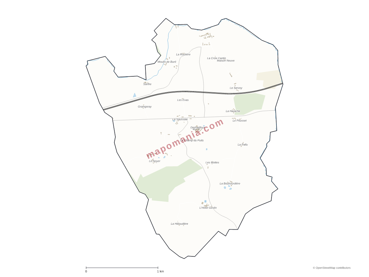 Carte de Buré à personnaliser