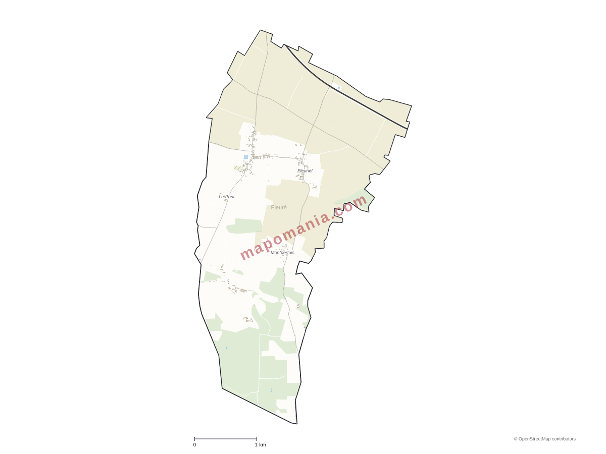 Carte de Fleuré à personnaliser