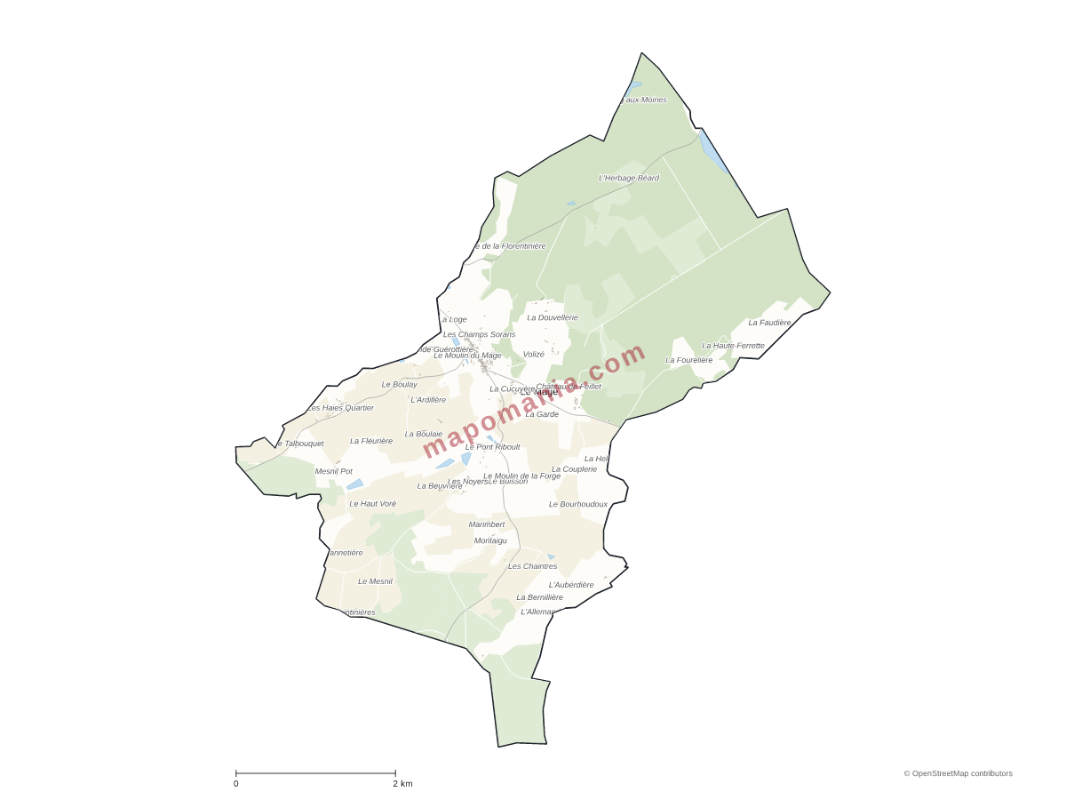 Carte de Le Mage à personnaliser