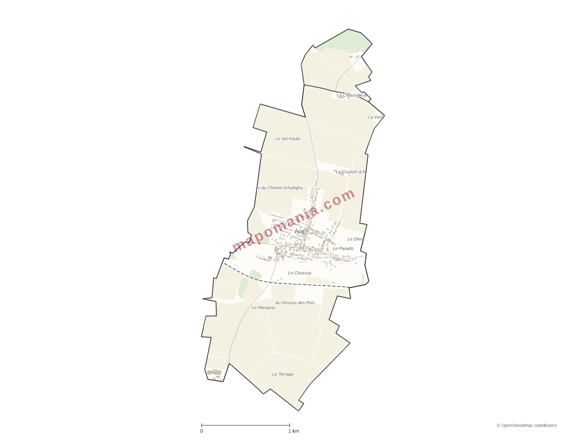 Carte de Acq à personnaliser