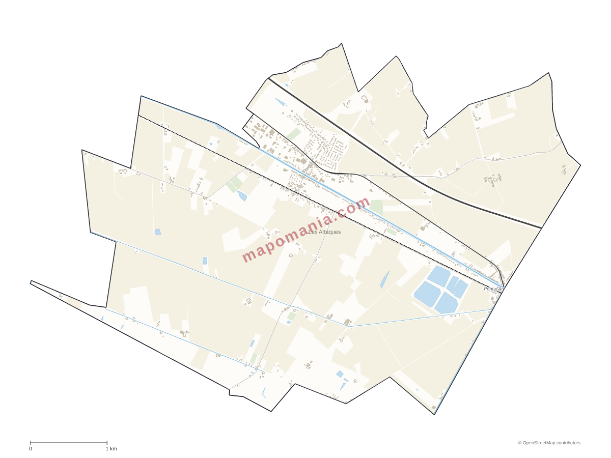 Carte de Les Attaques à personnaliser